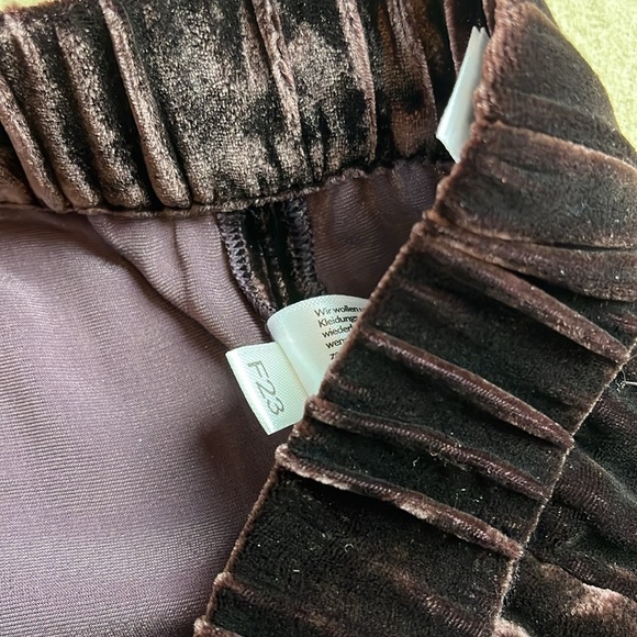 EILEEN FISHER Velvet Ankle Wide Leg Pants -Violet - Size Medium NWOT - Picture 7 of 15